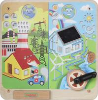 Lavinamoji lenta Masterkidz Montessori Non-Renewal Energy, 8.5 cm, įvairių spalvų
