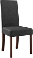 Valgomojo kėdė ADRK Nola II, juoda sp./riešuto sp., 41 cm x 46 cm x 97 cm