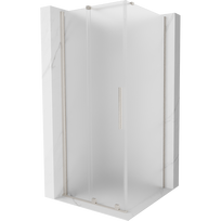 Mexen Velar slankiamos dušo kabinos 120 x 120 cm, matinė, šlifuotas nikelis - 871-120-120-31-97