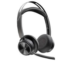 Poly Voyager Focus 2-M USB-C-C Headset USB-C/A Adapter Charging Stand