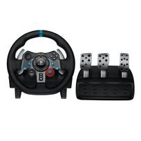 Logitech G29 Driving Force Žaidimų vairas ir pedalai, for PC, PS5, PS4, Juoda