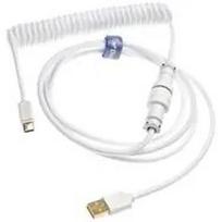 Ducky Coiled Cable - White Edition