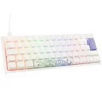 Ducky One 2 Pro Mini White Edition Gaming Keyboard, RGB LED - Cherry Blue
