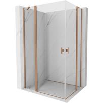 Mexen Mist Duo varstoma dušo kabina 95 x 80 cm, skaidri, šlifuota varinė - 8A4-095-080-65-00