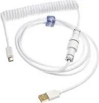 Ducky Coiled Cable - White Edition