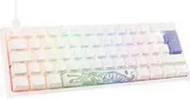 Ducky One 2 Pro Mini White Edition Gaming Tastatur, RGB LED - Cherry Brown