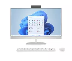 HP 27-cr0222nw AMD Ryzen™ 7 7730U 68,6 cm (27") 1920 x 1080 pikseliai Viskas viename kompiuteryje 16GB DDR4-SDRAM 512GB SSD Windows 11 Home Wi-Fi 6 (802.11ax) Balta