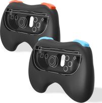Freaks And Geeks - Pair of Controller Grips for Switch 2 Joy-Cons - Black