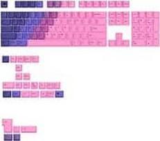 Glorious GPBT Gradient Keycaps, ANSI Layout (US), PBT, Dye-Sub - Nebula