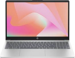 Hewlett-Packard HP 15-fd1067nw Intel Core Ultra 7 155H Laptop 39.6 cm (15.6") Full HD Display 24GB DDR5 SDRAM 512GB SSD Wi-Fi 6 (802.11ax) FreeDOS AI PC Silver