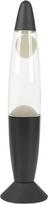 Itotal - Color-changing LED Lava Lamp - Black Base and White Wax (XL2678)