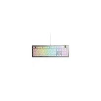 GLORIOUS  GMMK 3 Pro 100% Custom Gaming Keyboard - Pre-Built, ANSI (US), Fox Switches, Silver | GATA-2752  | 0840408300209