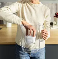 BRITA Style ESSENTIAL XL filtravimo ąsotis, tamsiai mėlynos spalvos + 3 vnt. MX Pro Pure Performance filtrai