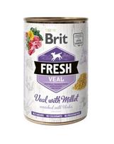 BRIT FRESH veal & millet 400 g veršiena ir soros