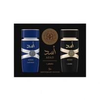 Lattafa Asad Gift Set Asad EDP 100 ml and Asad Zanzibar EDP 100 ml