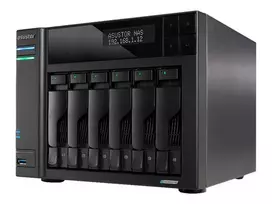 „ASUSTOR Lockerstor NAS AS6706T v2 su 4 lizdais“