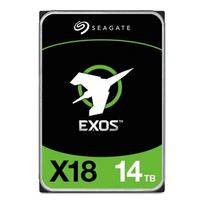 SEAGATE Exos X18 14TB HDD SAS 7200RPM 256MB cache 512e/4Kn BLK | ST14000NM004J | 8719706020664