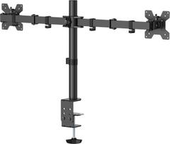 Stalinis dviejų monitorių laikiklis Mozos MS03, 17-32", 10 kg