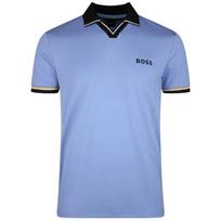 Polo marškinėliai vyrams  - Mėlyna (XL)