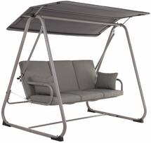 Lauko sūpynės Patio Tivoli D060-06EW, pilka sp., 229 cm x 146 cm x 190 cm