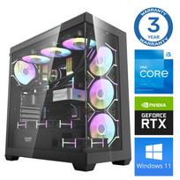 Stacionarus kompiuteris Intop RM42700WH Intel Core i5-14400F, DDR5 64GB, SSD 1 TB, Nvidia GeForce RTX5070 12GB GDDR7, Windows 11 Home