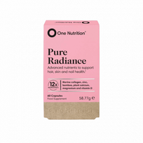 Pure Radiance Maisto papildas plaukams, odai ir nagams 60 kapsulių