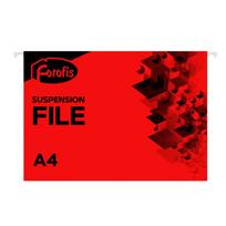 Kartotekinis vokas FOROFIS A4, raudonos sp., KVSFRO4030969916100