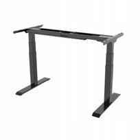 Spacetronik reguluojamas elektrinis stalo rėmas 125 kg, 2 varikliai, juodas