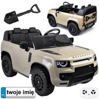 Vaikiškas akumuliatorinis automobilis, licencijuotas Land Rover Defender 4x4 PA0343