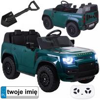 Vaikiškas akumuliatorinis automobilis su Land Rover Defender 4x4 licencija PA0343