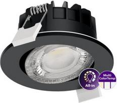Ledinaire Clear Accent RS071B 5S/827_30_40 40D PSR PI6 IP65 BK 6W 550Lm 2700-4000K IK03 929003322602 | 8720169208841