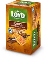 Aromatizuota raudonoji arbata LOYD, medaus ir vanilės skonio, 20 x 2g