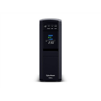 CyberPower | PFC Sinewave UPS Series | CP1350PFCLCD | 1350 VA | 880 W | 88 V | 144 V | NEMA 5-15P, 5 ft. cord | CP1350EPFCLCD