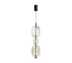 LED liustra ant laido PLAYA LED/12W/230V, juoda