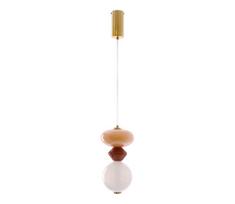 LED liustra ant laido FLORES LED/10W/230V auksinė/oranžinė/ruda