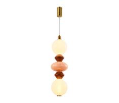 LED liustra ant laido FLORES LED/15W/230V auksinė/oranžinė/ruda