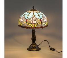 Brilagi - Tiffany stiliaus vitražinis stalinis šviestuvas LORAS 1xE27/40W/230V