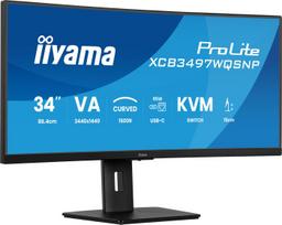 Iiyama ProLite XCB3497WQSNP-B1 34-inch UWQHD Curved VA LED 21:9 120 Hz Office Monitor