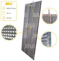 JAG05-0478 Viršutinis cinkuotas žaliuzinis sietas, lamelė-22mm JAG PREMIUM