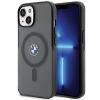 BMW BMHMP15SDSLK iPhone 15 / 14 / 13 6.1" black hard case with IML Signature and MagSafe