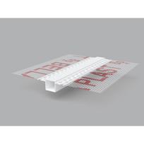 BELLA PLAST profilis PVC dekoratyvinių griovelių formavimui su tinkleliu BP11 H2 NS