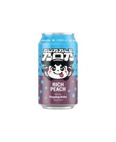 Juodos arbatos gėrimas BUBBLE BOB su persikų burbuliukais, 330 ml