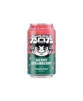 Juodos arbatos gėrimas BUBBLE BOB su braškių burbuliukais, 330 ml