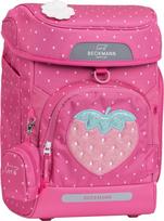 BECKMANN Mokyklinė kuprinė Plus Air Strawberry 145-225a/1-6 klasė