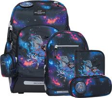 BECKMANN Mokyklinės kuprinės rinkinys Active Air FLX Ninja Elements 124-209a/1-6 klasė