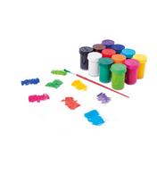 Guašas tempera JOVI, 15ml, 12 spalvų rinkinys + teptuku