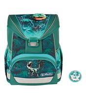 Forminė kuprinė Herlitz UltraLight Green Rex, 36 x 28 x 21 cm