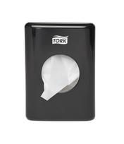 Higieninių paketų maišelių dozatorius TORK B5, 100 x 36 x 140 mm (566008), juodos spalvos