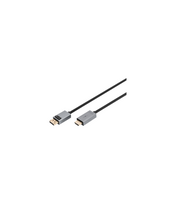 Digitus 4K DisplayPort Adapter Cable, DP - HDMI Type A | DB-340202-018-S | 1.8 m