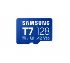 Samsung MicroSD card | T7 | 128GB | microSDXC | Flash memory class U3, V30, A2